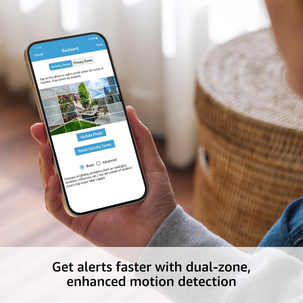 Blink Outdoor 4 (4th Gen) + Blink Mini – Smart security camera, two-way talk, HD live view, motion detection, set up in minutes, Works with Alexa – 4 camera system + Mini (White)