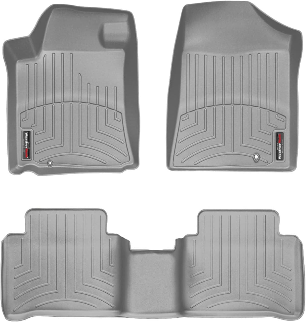 WeatherTech Custom Fit FloorLiners for Nissan Maxima - 1st & 2nd Row (46171-1-2), Grey