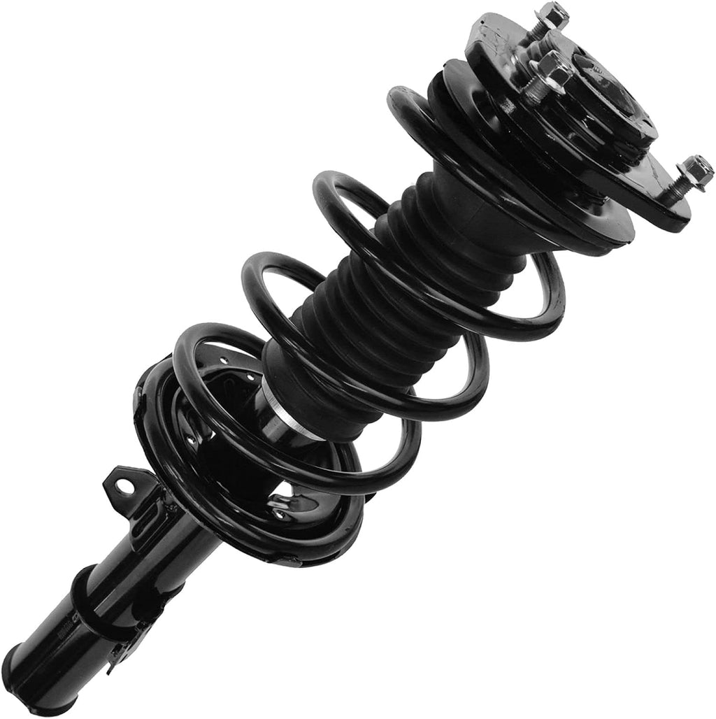 TRQ Front Suspension Kit Complete Strut & Coil Spring Assembly Sway Bar Stabilizer Link Compatible with 2005-2010 Scion tC