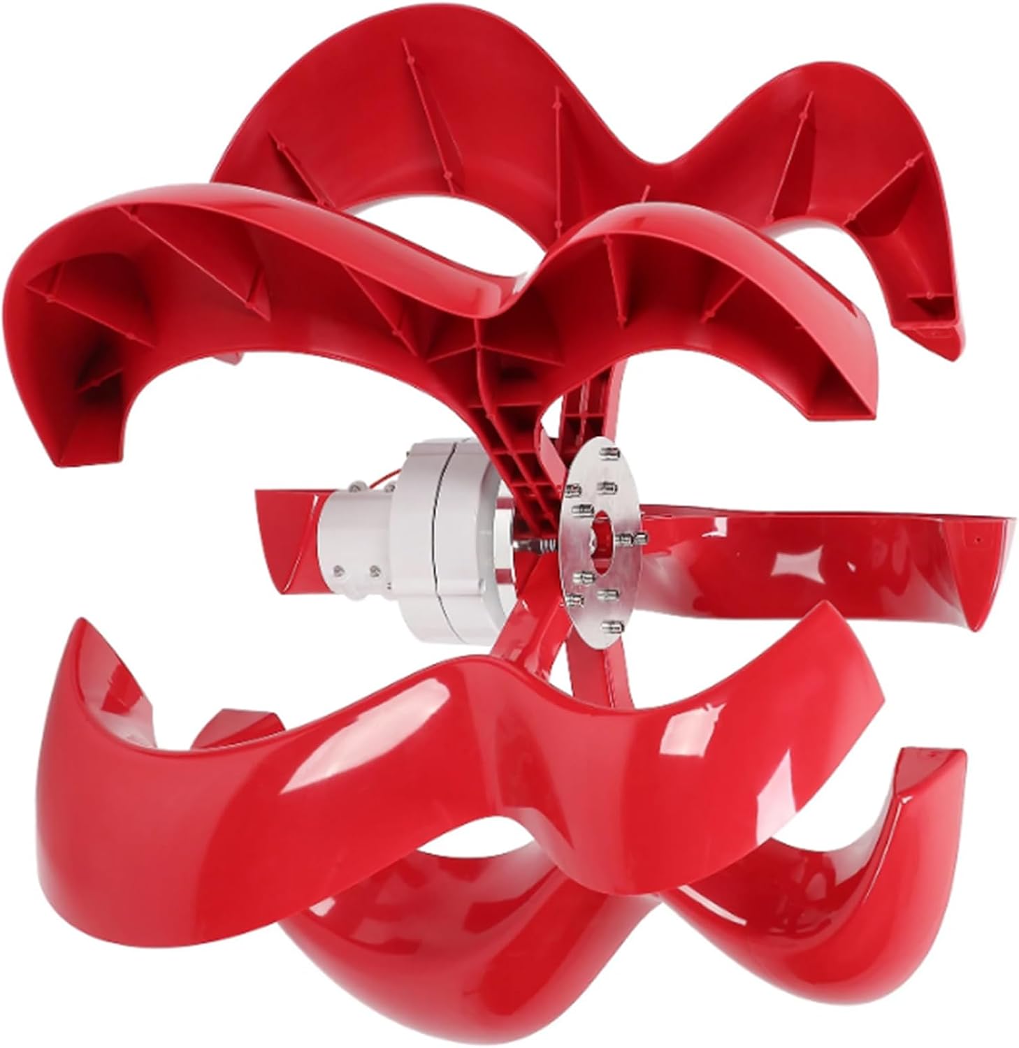 1000W Wind Power Generator Set,Wind Turbine Set 5 Blade with Controller No Noise 12V 24V 48V Wind Generators for Courtyard Outdoor Street