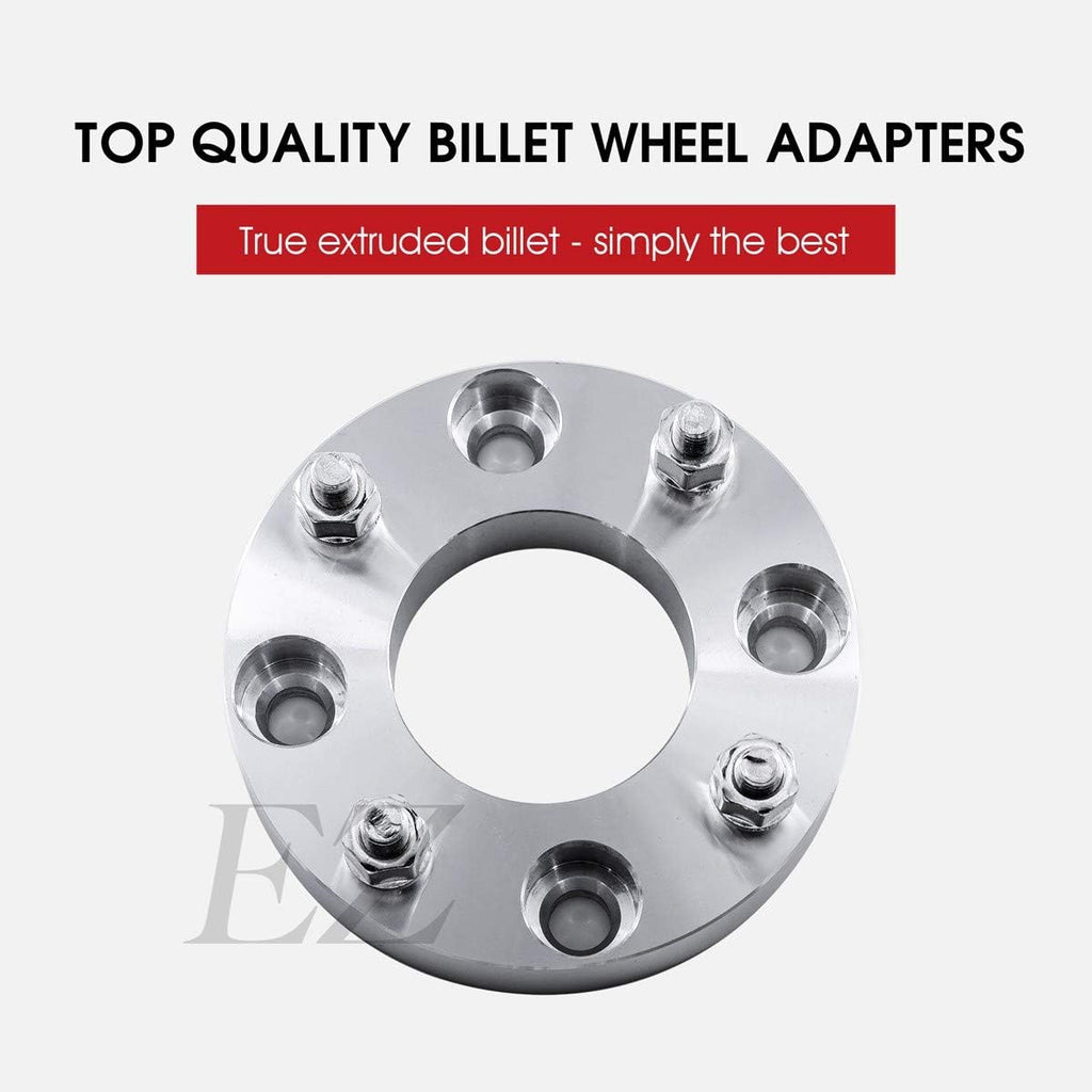 ezaccessory 4 Wheel Adapters 4x130 to 4x100 1' Thick Fits Older Volkswagen VW Models Hub & Mount 4 Lug Acura Integra BMW Chevy Coblat Honda Civic Scion Wheels