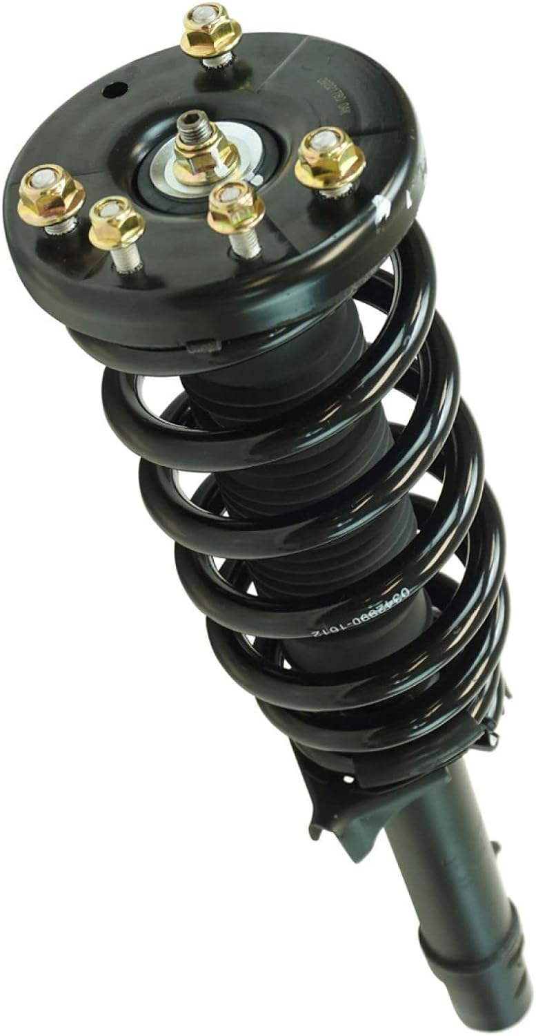 TRQ Front Suspension Kit Complete Strut & Coil Spring Assembly Sway Bar Stabilizer Link Compatible with 2009-2014 Acura TL