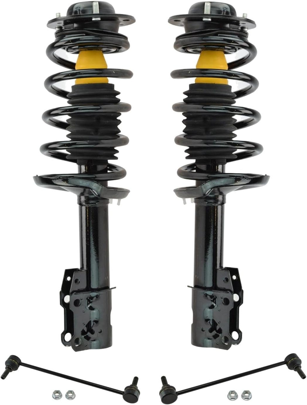 TRQ Front Suspension Kit Compatible with Front 2010-2012 Chevrolet Malibu 2010 Pontiac G6