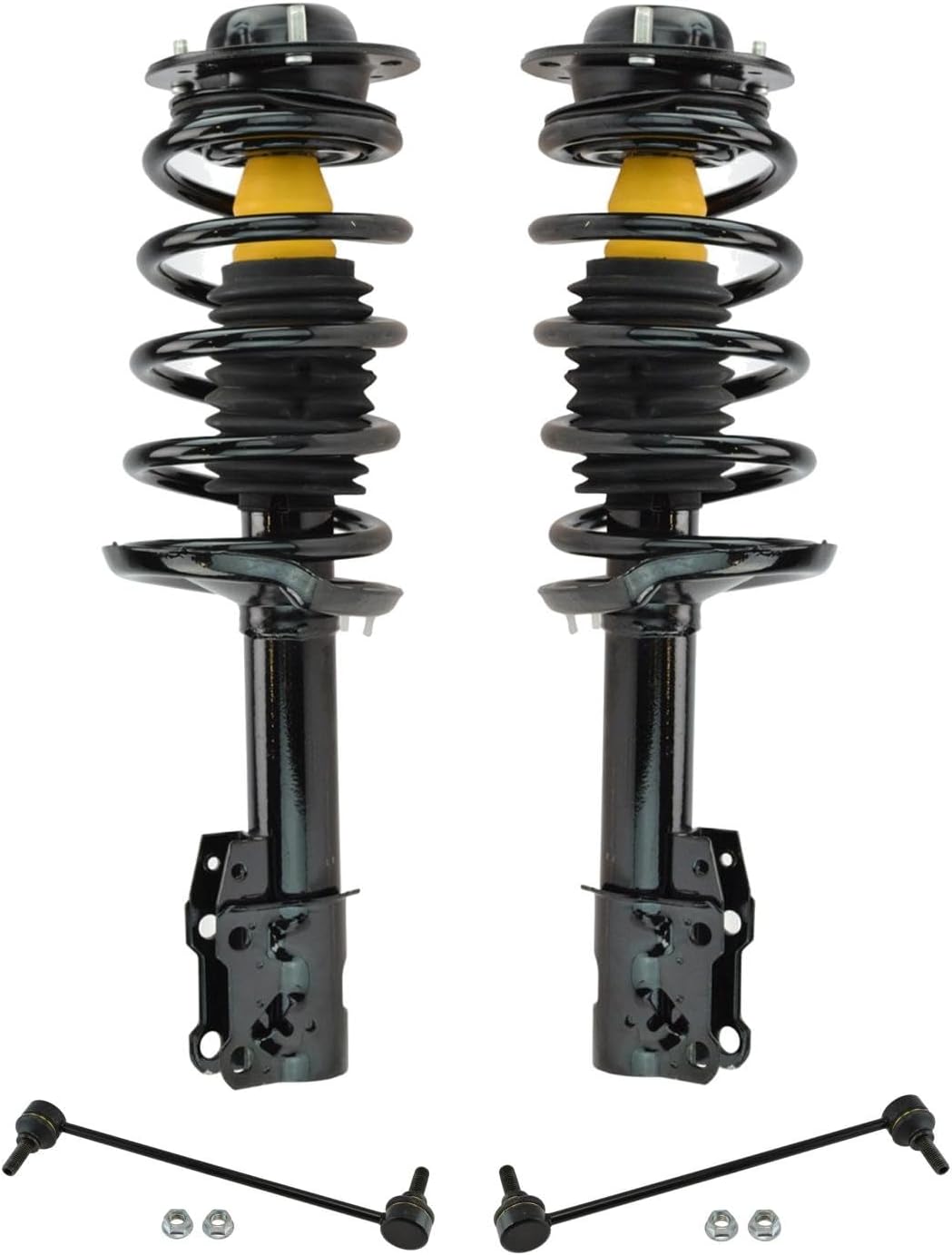 TRQ Front Suspension Kit Compatible with Front 2010-2012 Chevrolet Malibu 2010 Pontiac G6