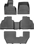 WeatherTech Custom Fit FloorLiners for BMW X7 M60i, X7 M50i, X7 40i - Full Set (441507-1-3-4), Black
