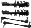 TRQ Front Suspension Kit Complete Strut & Coil Spring Assembly Sway Bar Stabilizer Link Compatible with 2018-2022 Buick Enclave Chevrolet Traverse