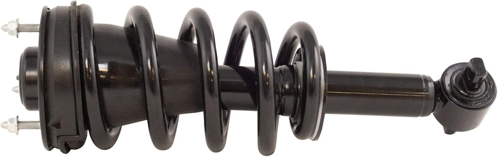 TRQ Front Suspension Kit Shock & Spring Strut Assembly Sway Bar Stabilizer Link Compatible with 07-14 Cadillac 07-20 Chevrolet GMC