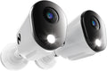 Night OWL ADD ON Wired 2K Deterrence Cameras - 2 Pack