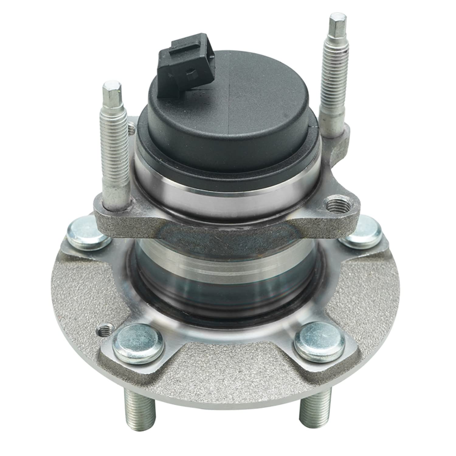 Detroit Axle - 2pc Rear Wheel Bearing and Hubs Assembly with ABS & 5-Lug for Kia Forte 2010-2013, Forte Koup 2010-2013, Forte5 2012-2013
