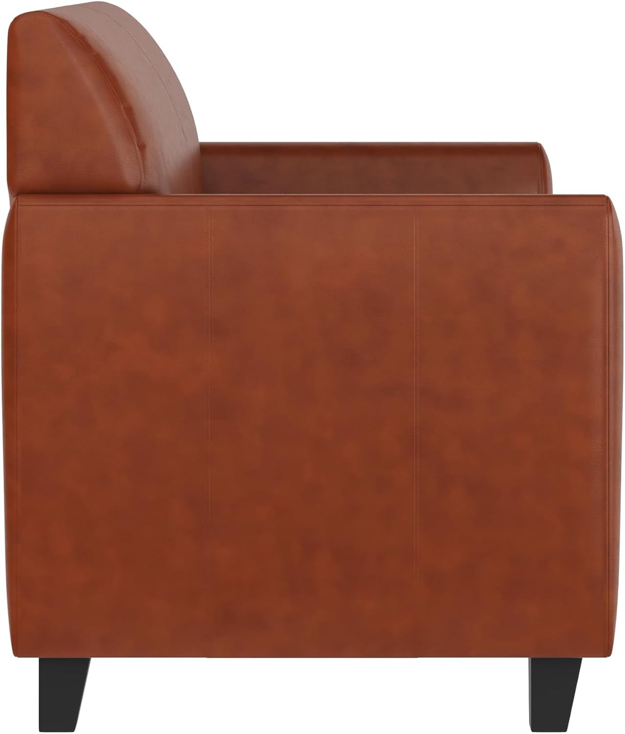 Flash Furniture HERCULES Diplomat Series Cognac LeatherSoft Loveseat
