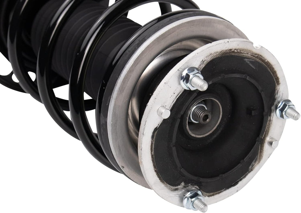 TRQ Front Suspension Kit Complete Strut & Coil Spring Assembly Sway Bar Stabilizer Link Compatible with 2013-2019 Cadillac ATS All Wheel Drive