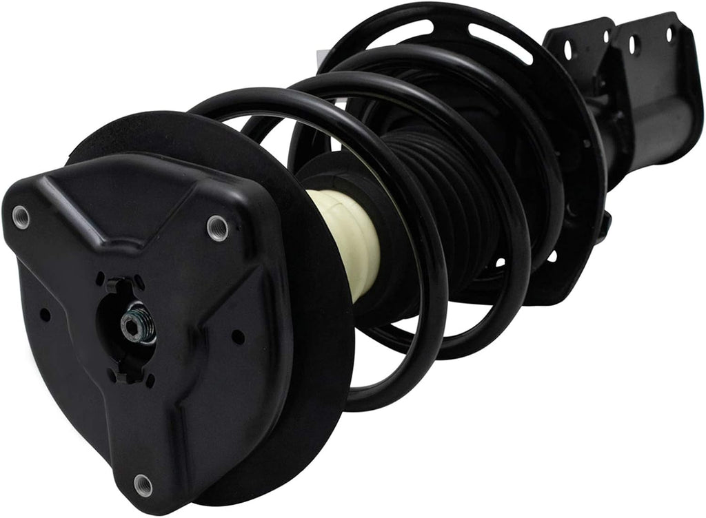TRQ Front Suspension Kit Complete Strut & Coil Spring Assembly Sway Bar Stabilizer Link Compatible with 2008-2012 Mercedes-Benz C300 2012-2015 C350