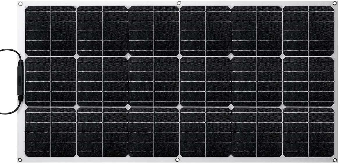1000W Ethylene Tetrafluoroethylene Solar Panel 18V Monocrystalline Flexible Solar Panel Kit Complete Solar Car RV Battery Charger Solar Cells (2000w)