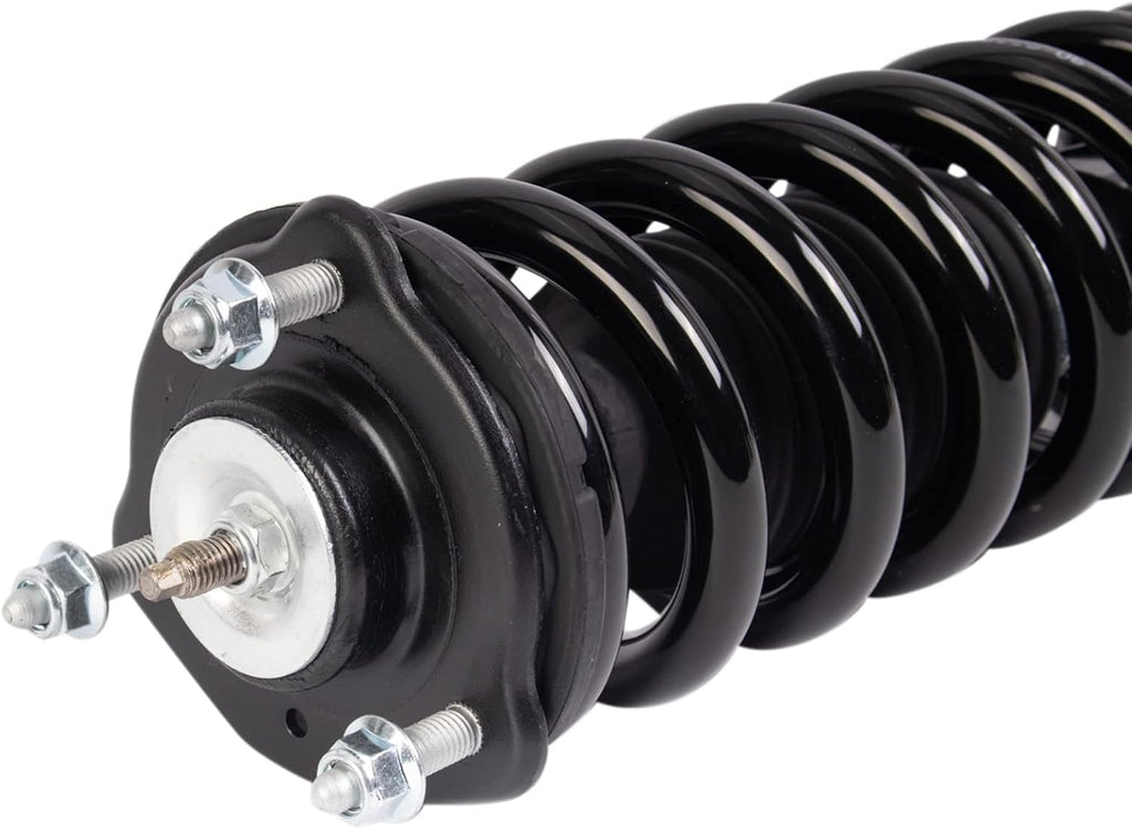 TRQ Front Suspension Kit Shock & Spring Strut Assembly Sway Bar Stabilizer Link Compatible with 2015-2019 Chevrolet Colorado GMC Canyon