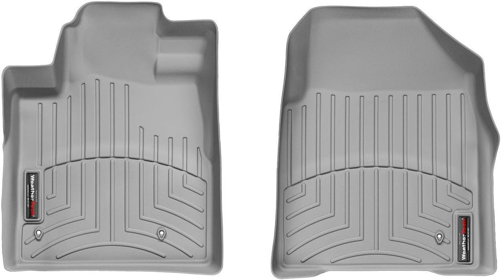 WeatherTech Custom Fit FloorLiners for Honda Pilot - 1st Row (461741), Grey