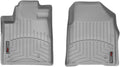 WeatherTech Custom Fit FloorLiners for Honda Pilot - 1st Row (461741), Grey