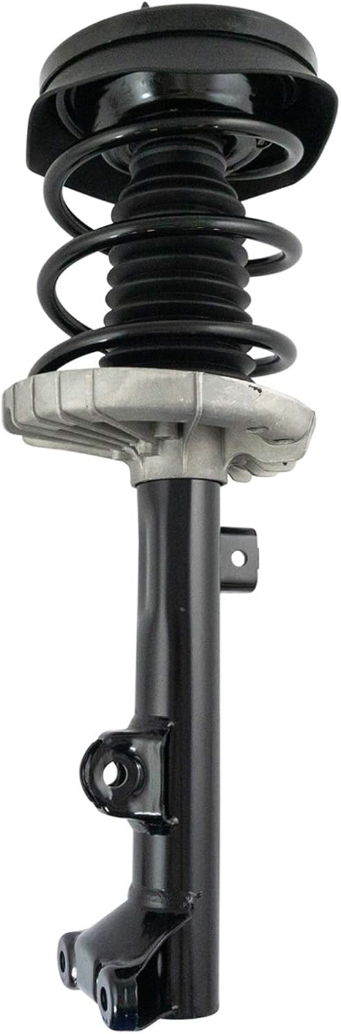 TRQ Front Suspension Kit Complete Strut & Coil Spring Assembly Sway Bar Stabilizer Link Compatible with 2002-2007 Mercedes-Benz C230 2001-2005 C240 2006-2007 C280 C320 C350