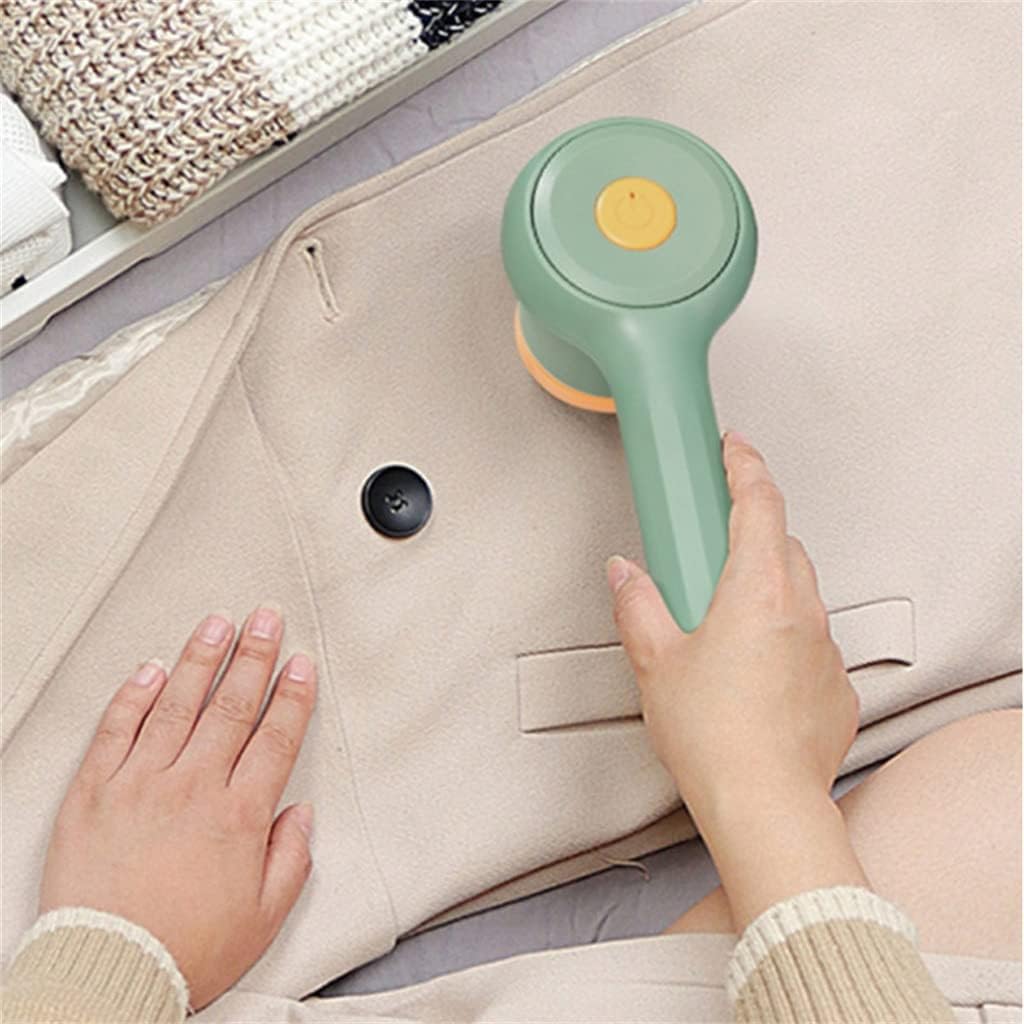 Lint Remover Clothes Fuzz Pellet Trimmer Machine Portable Charge Fabric Shaver emoval Hair Ball(OneColor)