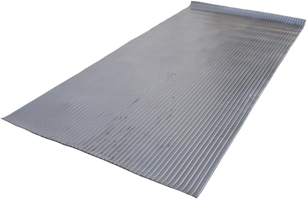 BDK M330 Heavy-Duty Truck Utility Bed Mat – Extra-Thick 4' x 8' Rubber Cargo Liner, Durable All-Weather Protection, Trim-To-Fit Design, Black
