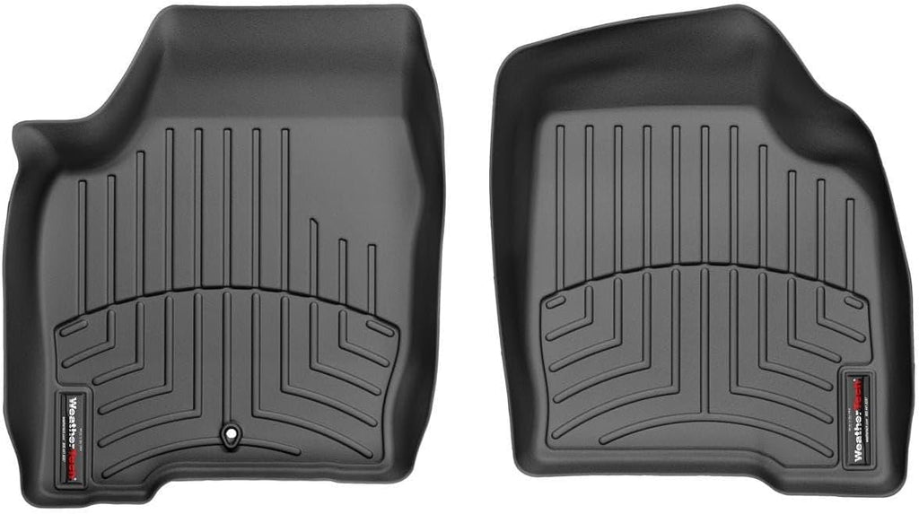 WeatherTech Custom Fit FloorLiners for Chevrolet Impala Limited (Fleet), Impala, Grand Prix - 1st Row (441241), Black