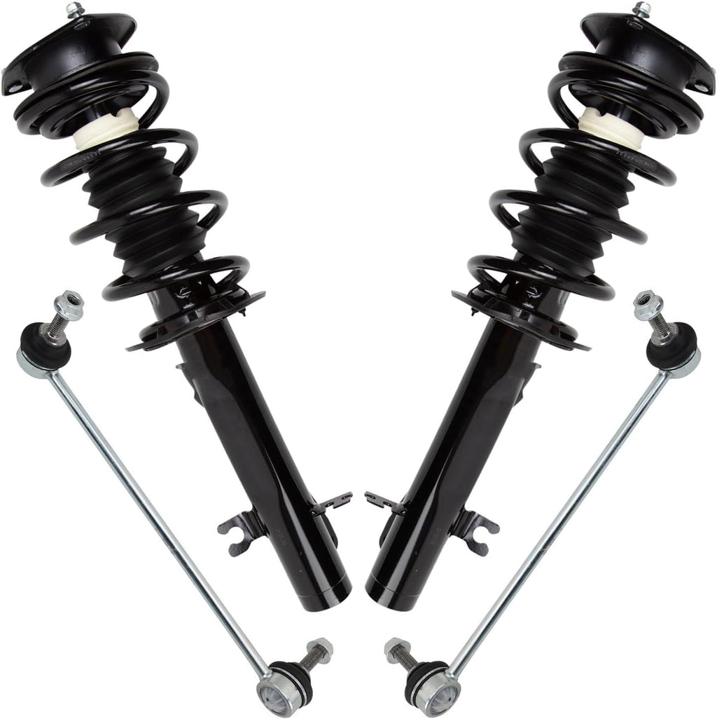 TRQ Front Suspension Kit Compatible with 2011-2016 Mini Cooper Countryman 2013-2016 Cooper Paceman