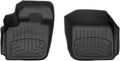 WeatherTech FloorLiner HP Custom Fit Floor Mats for Ford Fusion, MKZ 1st Row (444831IM), Black