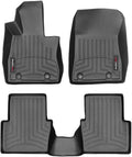 WeatherTech Custom Fit FloorLiners for Scion iA, Yaris, Yaris Hatchback - 1st & 2nd Row (44858-1-3), Black
