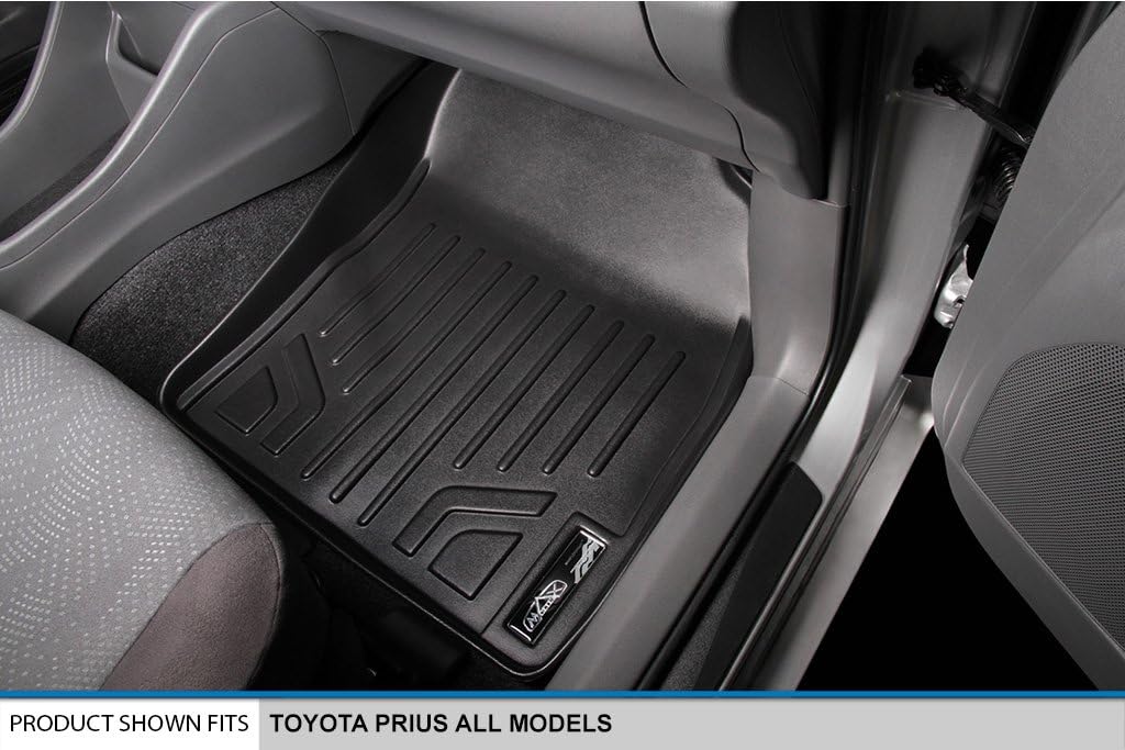 MAX LINER-A0123/B0124 Floor Mats 2 Row Liner Set for 2012-2017 Toyota Prius V