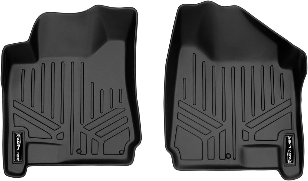 SMARTLINER Custom Fit Floor Mats 1st Row Liner Set for 2010-2016 Cadillac SRX
