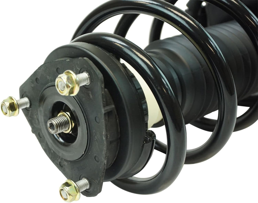 TRQ Front Suspension Kit Complete Strut & Coil Spring Assembly Sway Bar Stabilizer Link Compatible with 2010-2013 Ford Transit Connect
