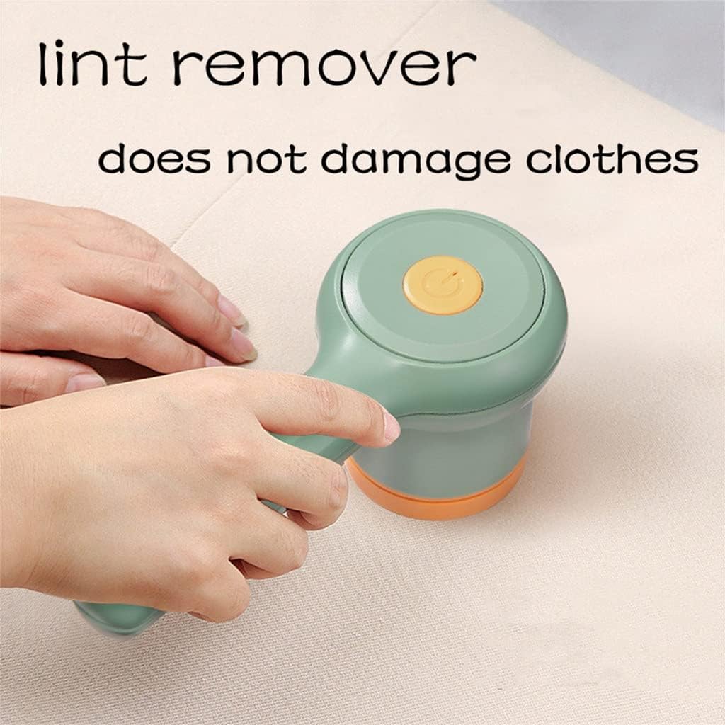 Lint Remover Clothes Fuzz Pellet Trimmer Machine Portable Charge Fabric Shaver emoval Hair Ball(OneColor)