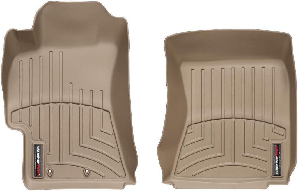 WeatherTech Custom Fit FloorLiners for Subaru Impreza, Impreza WRX STi, Impreza WRX - 1st Row (451661), Tan