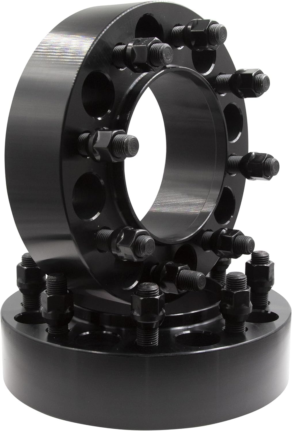Wheel Accessories Parts 2 Pcs Steel Hub Centric Wheel Spacers 8 on 6.50 2.00 Inch Thick 121.3mm Hub M14x1.5 14x1.5 Thread Stud Fits Ram 2500 3500 Front Wheels Only