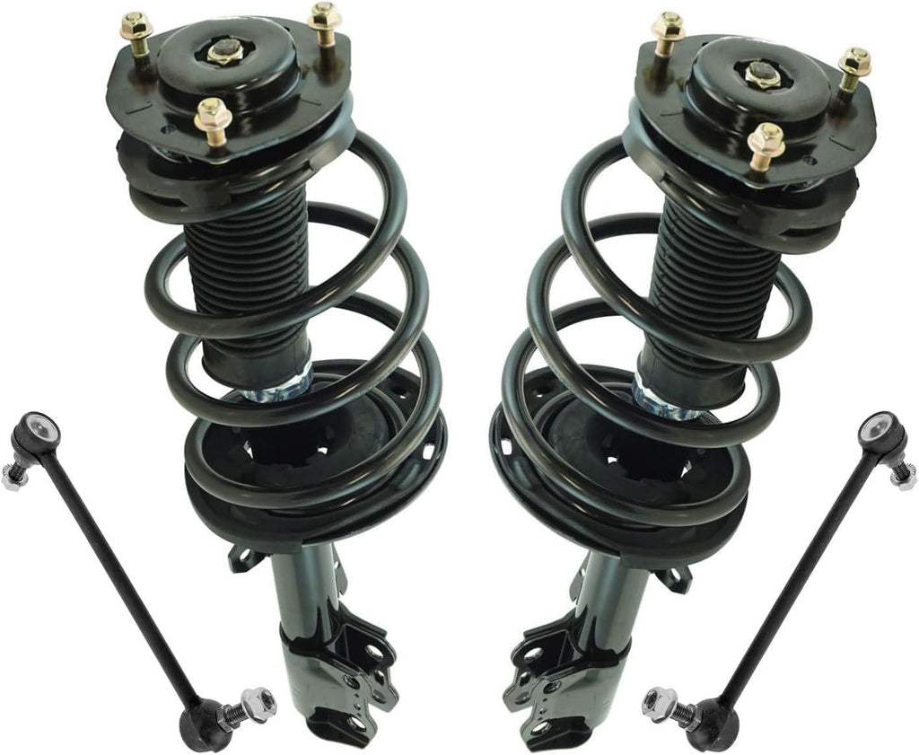 TRQ Front Suspension Kit Compatible with Front 2008-2011 Toyota Highlander