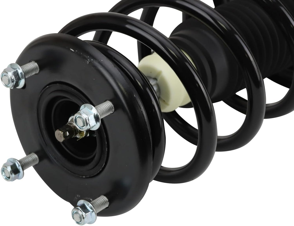 TRQ Front Suspension Kit Complete Strut & Coil Spring Assembly Sway Bar Stabilizer Link Compatible with 2013-2017 Ford Taurus