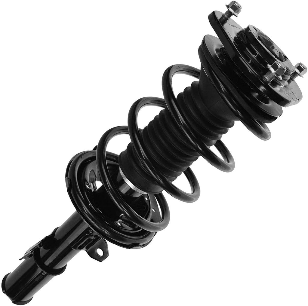 TRQ Front Suspension Kit Complete Strut & Coil Spring Assembly Sway Bar Stabilizer Link Compatible with 2005-2010 Scion tC