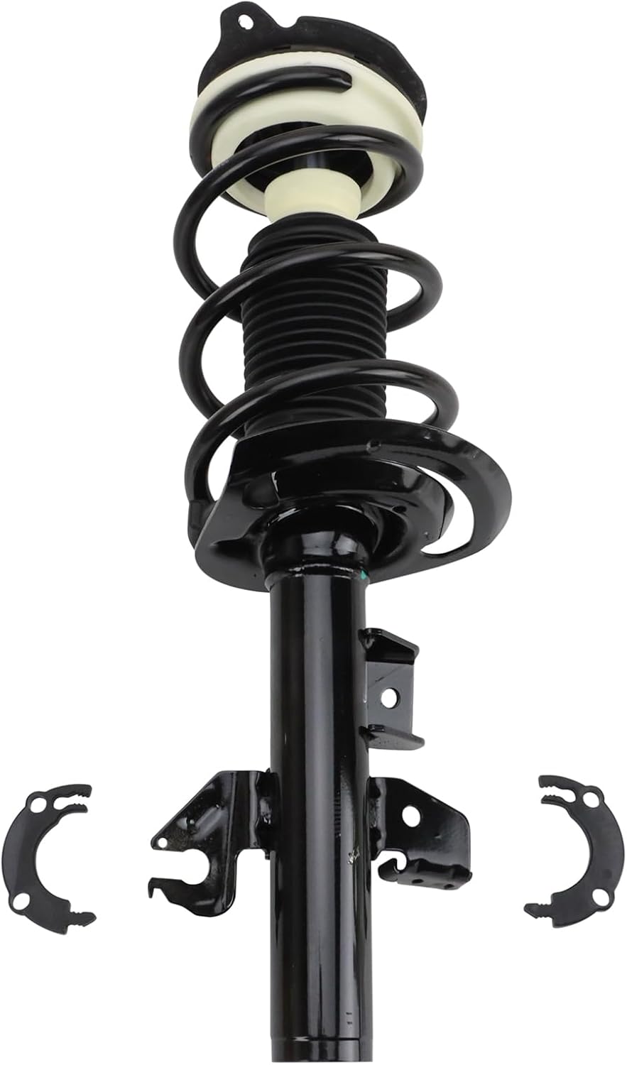 TRQ Front Suspension Kit Complete Strut & Coil Spring Assembly Sway Bar Stabilizer Link Compatible with 2015-2017 Chrysler 200