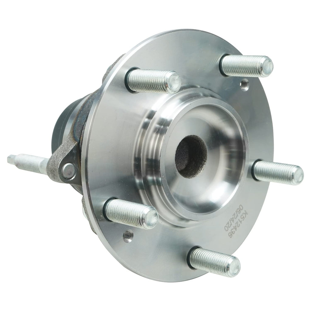 Detroit Axle - 2pc Rear Wheel Bearing and Hubs Assembly with ABS & 5-Lug for Kia Forte 2010-2013, Forte Koup 2010-2013, Forte5 2012-2013
