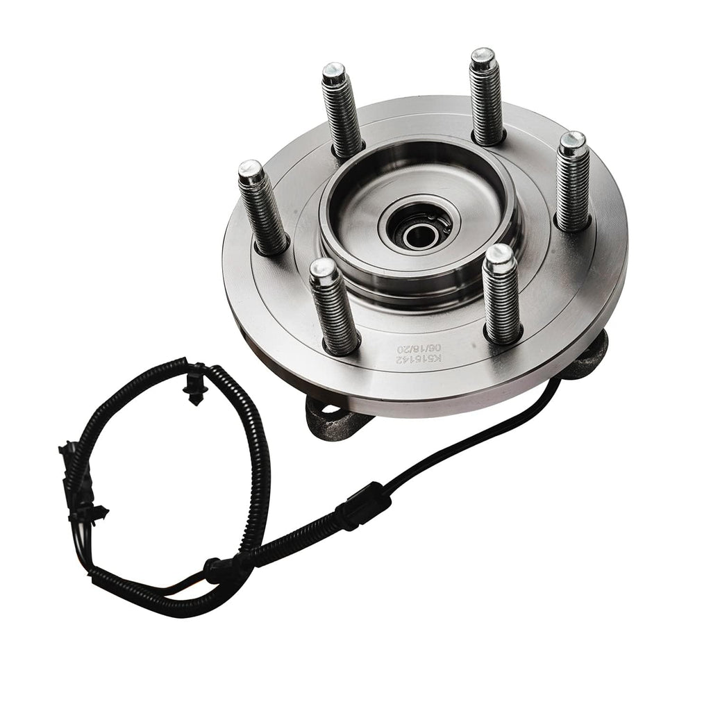 Detroit Axle - 4WD Front Wheel Bearing Hubs for 2011-2014 Ford F-150 Expedition Lincoln Navigator, Wheel Bearing and Hubs Assembly Set 2012 2013 Replacement