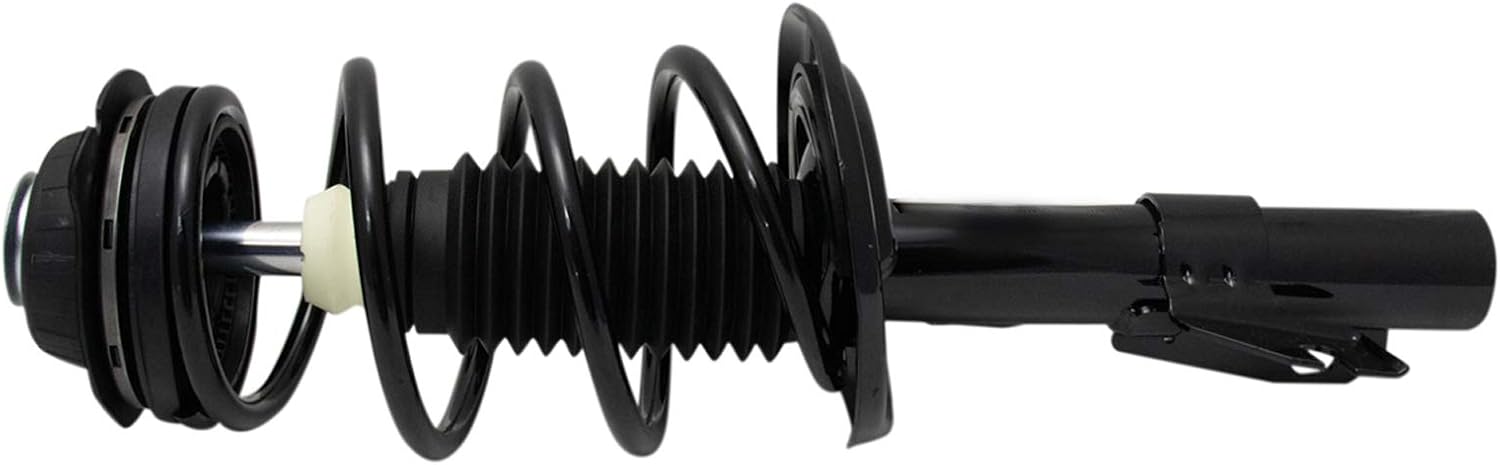 TRQ Front Suspension Kit Complete Strut & Coil Spring Assembly Sway Bar Stabilizer Link Compatible with 2013-2016 Dodge Dart