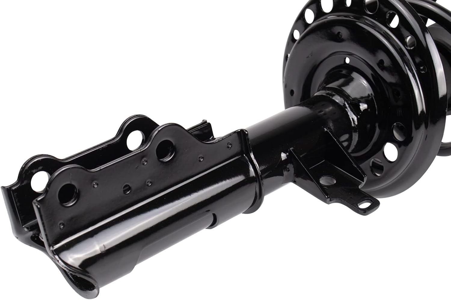 TRQ Front Suspension Kit Complete Strut & Coil Spring Assembly Sway Bar Stabilizer Link Compatible with 2017-2019 Cadillac XT5 GMC Acadia