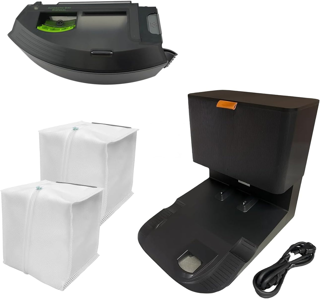 Updated Short Automatic Dirt Disposal Charging Dock Self Empty Home Base for Roomba i1 i2 i3 i4 i5 i6 i7 i8 j5 j6 j7 j8 j9 Robot Vacuum Cleaner.