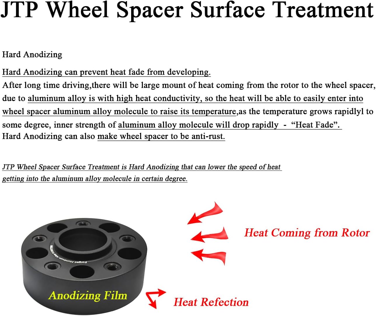 JTP Compatible with Mercedes Benz G55,G65,G63,G500,G550,G300,G350,290GD,G Wagon,AMG,W460,W461,W463,W464,(1987-2025),4pcs 20mm Hub Centric Forging Wheel Spacers 5x130,+Long Black Bolts M14x1.5