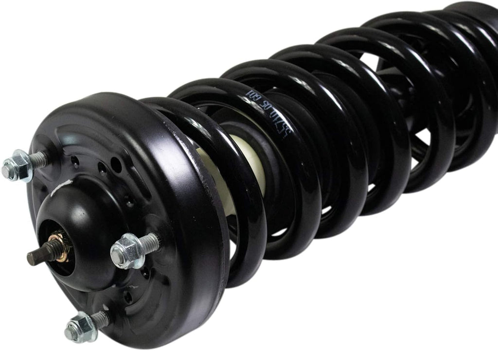 TRQ Front Suspension Kit Shock & Spring Strut Assembly Sway Bar Stabilizer Link Compatible with 2015-2020 Ford F-150