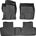 WeatherTech Custom Fit FloorLiners for Honda Civic, Civic Si, 1st & 2nd Row (446311-443732), Black