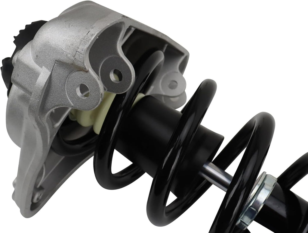 TRQ Front Suspension Kit Shock & Spring Strut Assembly Sway Bar Stabilizer Link Compatible with 2006-2011 Audi A6 2005-2011 A6 Quattro
