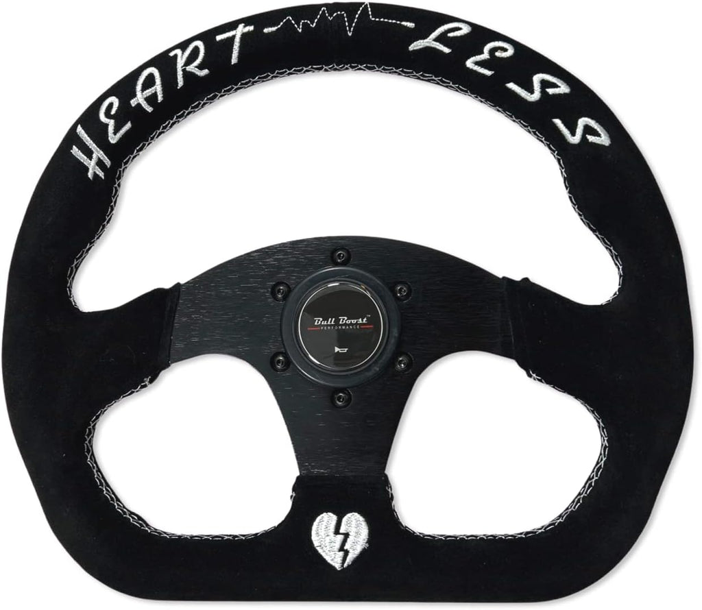 Racing Steering Wheel Kit with Hub Adapter for Civic, Del Sol, Integra by Bull Boost Performance