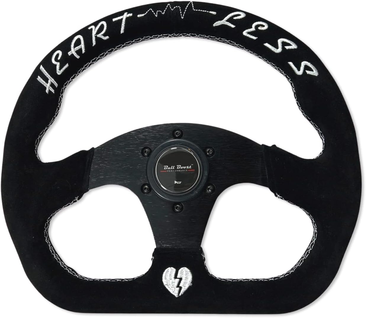 Racing Steering Wheel Kit with Hub Adapter for Civic, Del Sol, Integra by Bull Boost Performance