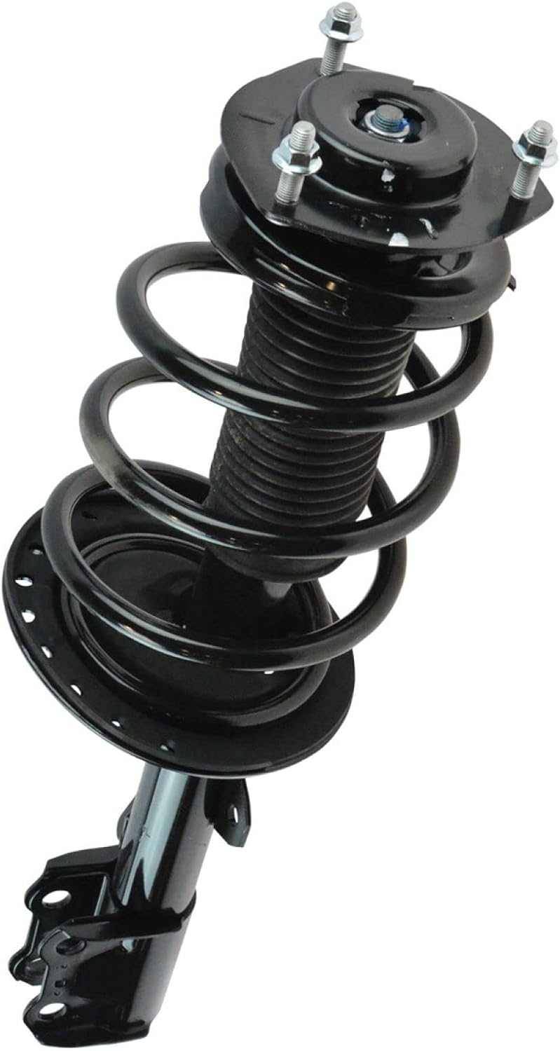 TRQ Front Suspension Kit Complete Strut & Coil Spring Assembly Sway Bar Stabilizer Link Compatible with 2010-2015 Lexus RX350 RX450h