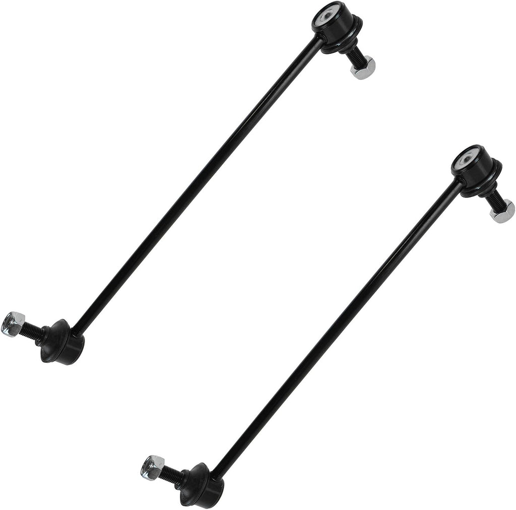 TRQ Front Suspension Kit Complete Strut & Coil Spring Assembly Sway Bar Stabilizer Link Compatible with 2004-2009 Mazda 3 2006-2010 5